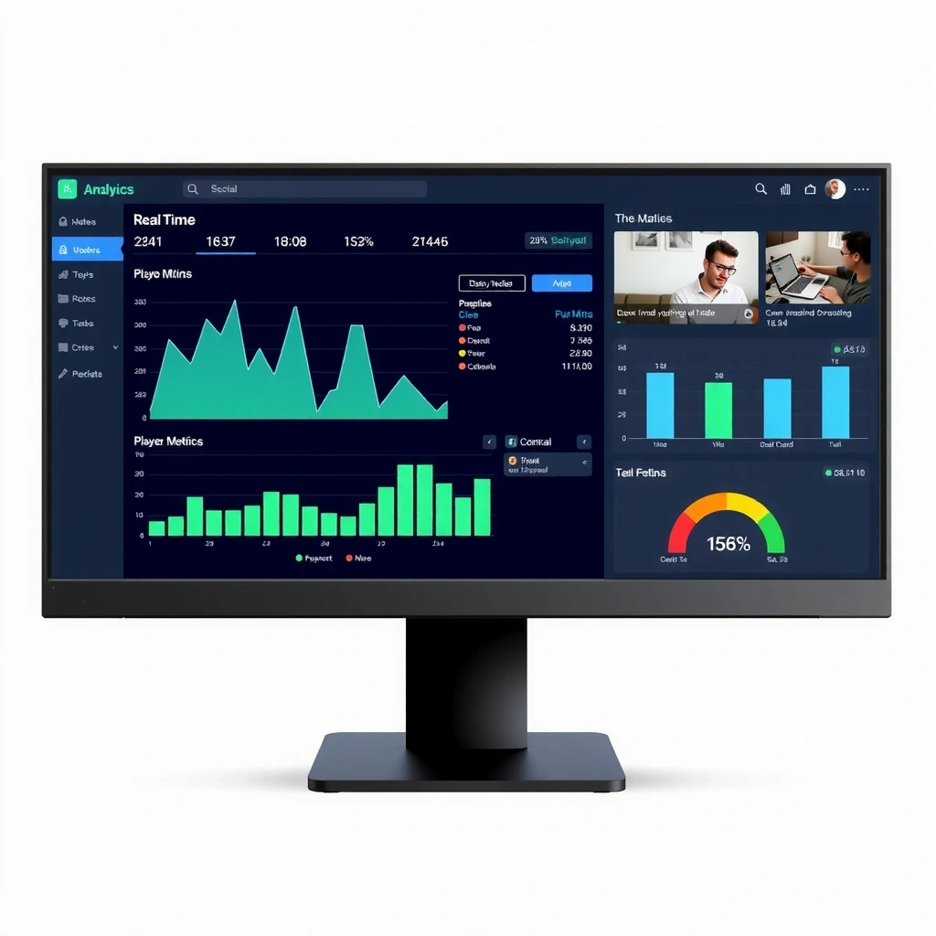 Analytics dashboard interface